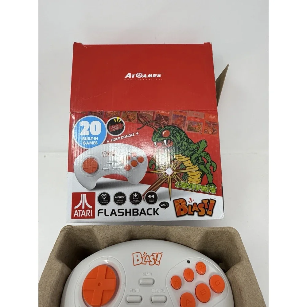 AtGames Atari Flashback Blast! 20 Built-In Retro Games Wireless‎ HDMI Connection
